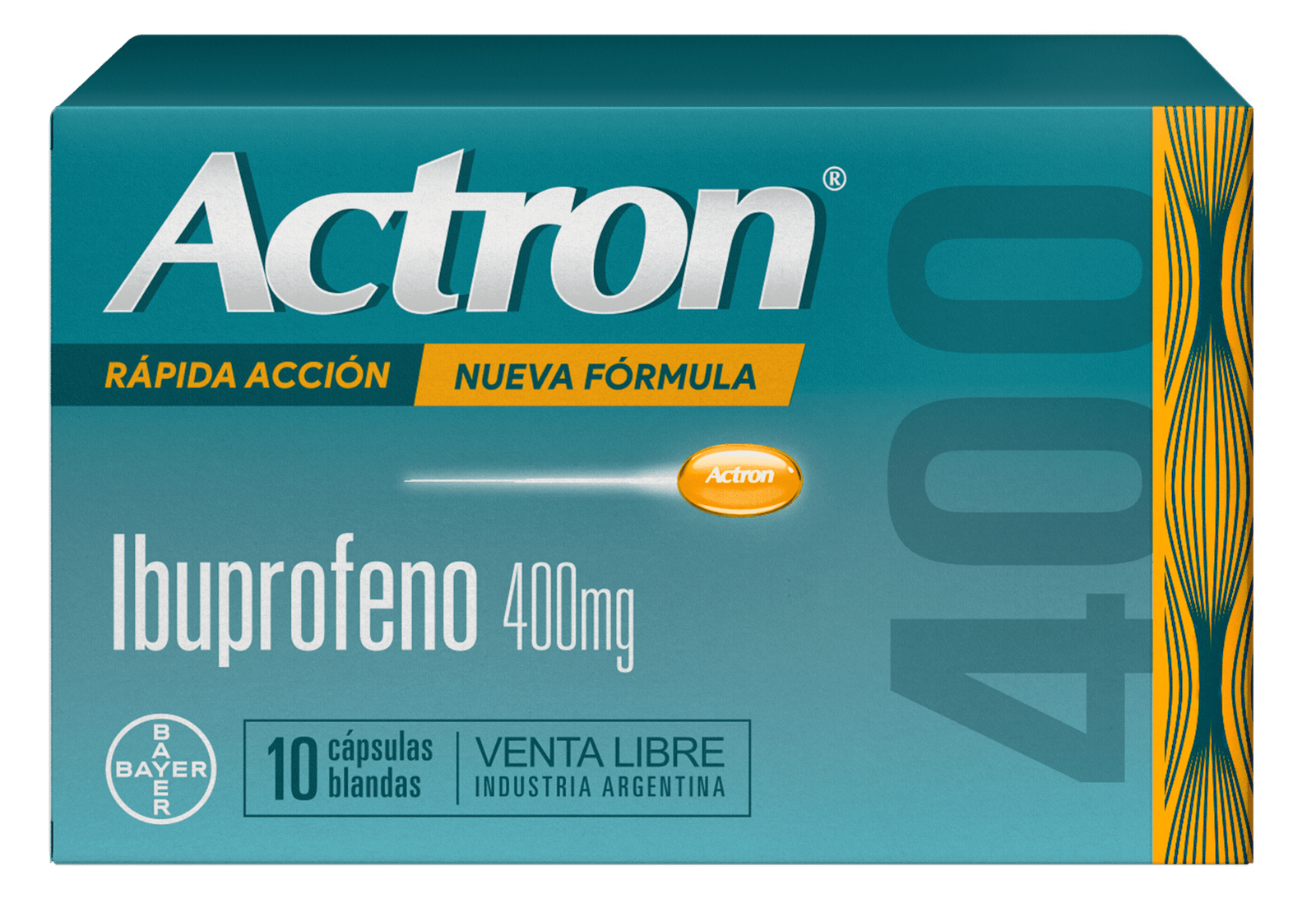 Actron 400 Rapida Accion Nueva Formula